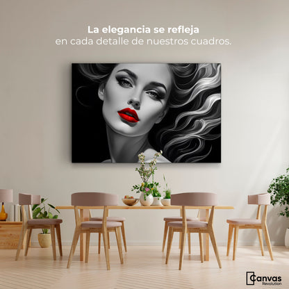 Cuadros Decorativos Canvas Revolution | Boca De Fuego | Montaje4