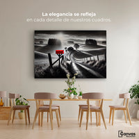 Cuadros Decorativos Canvas Revolution | Buzon En La Pradera | Montaje4
