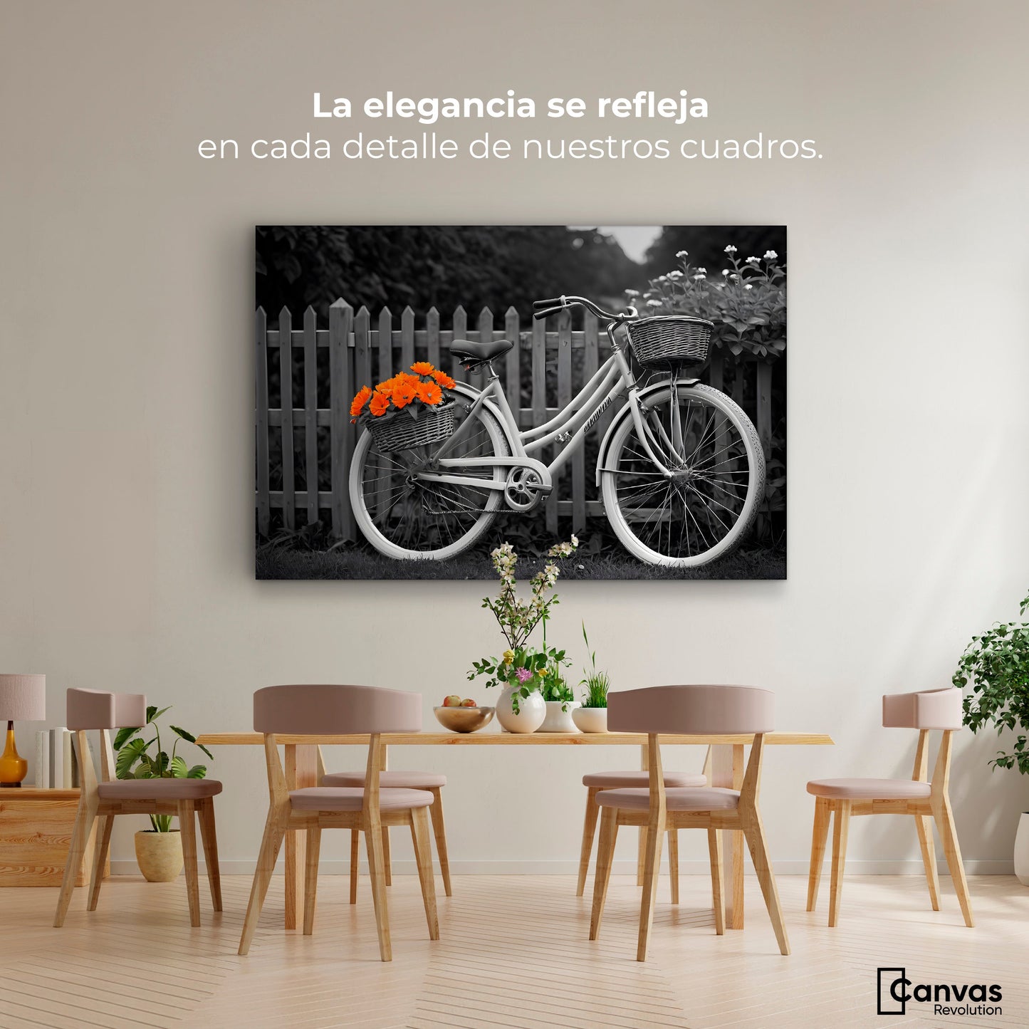 Cuadros Decorativos Canvas Revolution | Ciclos De Otono | Montaje4