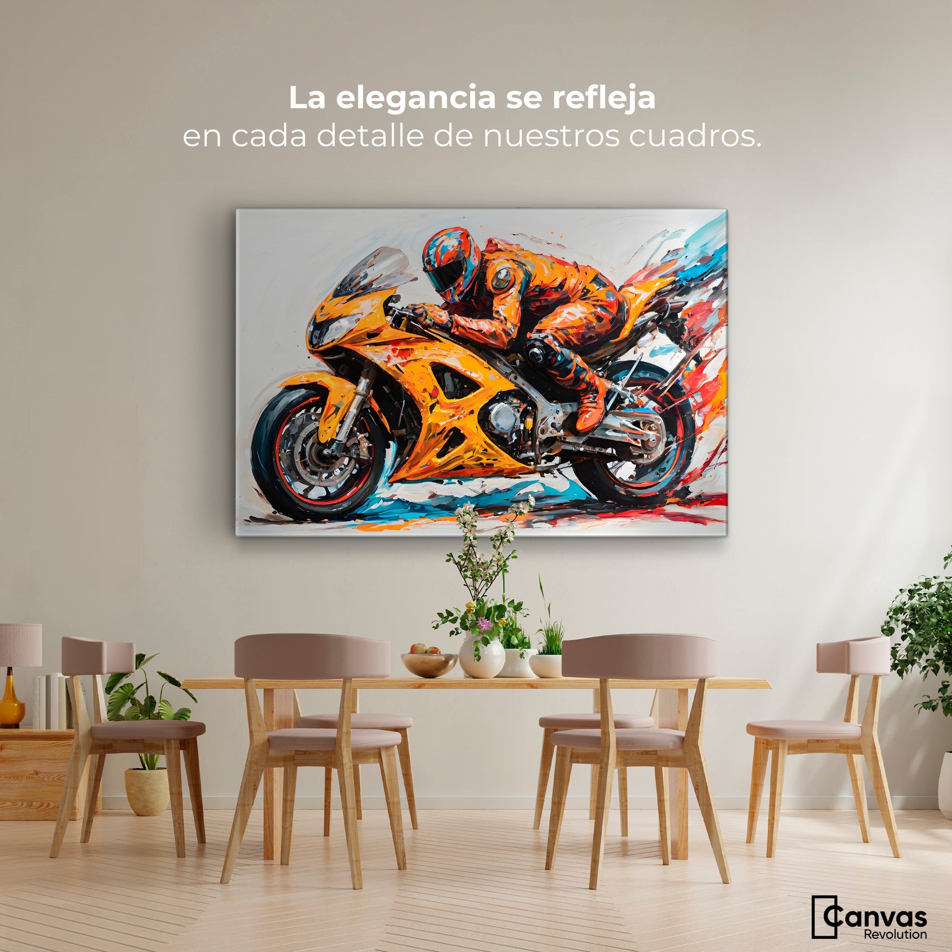Cuadros Decorativos Canvas Revolution | Cross Colorido | Montaje4