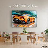 Cuadros Decorativos Canvas Revolution | Deportivo Mclaren | Montaje4