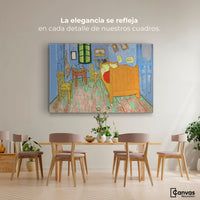 Cuadros Decorativos Canvas Revolution | Dormitorio En Arles | Montaje4