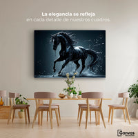 Cuadros Decorativos Canvas Revolution | Elegancia Nocturna | Montaje4