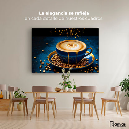 Cuadros Decorativos Canvas Revolution | Esencias Doradas | Montaje4