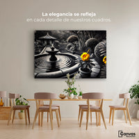 Cuadros Decorativos Canvas Revolution | Florecer Y Fluir | Montaje4