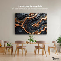 Cuadros Decorativos Canvas Revolution | Fragmentos Lujosos | Montaje4