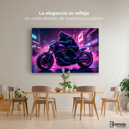 Cuadros Decorativos Canvas Revolution | Gorila Motorizado | Montaje4