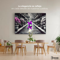 Cuadros Decorativos Canvas Revolution | Jardin En Vuelo | Montaje4