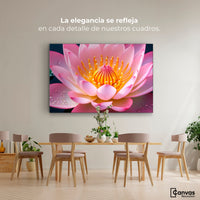Cuadros Decorativos Canvas Revolution | Loto Dual Radiante | Montaje4
