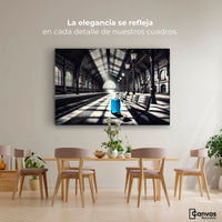 Cuadros Decorativos Canvas Revolution | Maleta En Espera | Montaje4