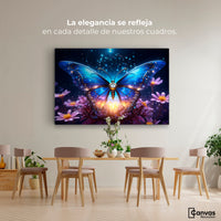 Cuadros Decorativos Canvas Revolution | Mariposa Celestial | Montaje4