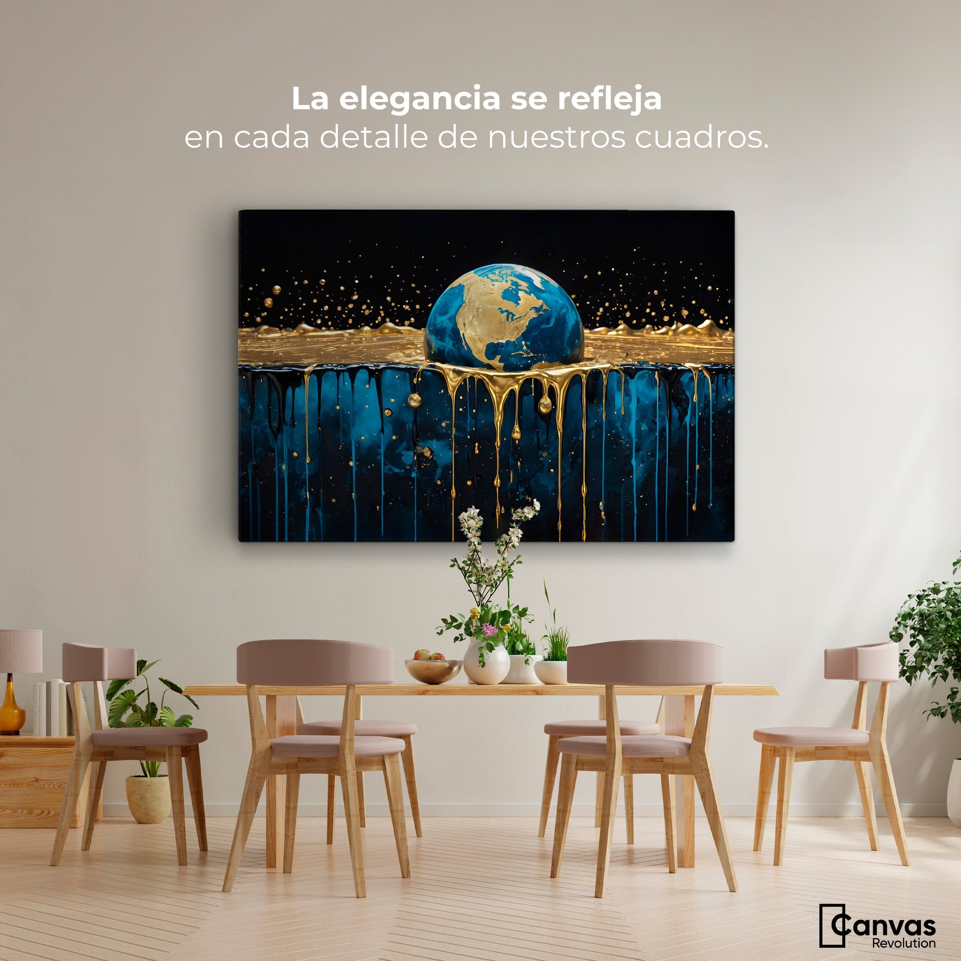 Cuadros Decorativos Canvas Revolution | Mundo Celestial | Montaje4