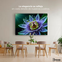 Cuadros Decorativos Canvas Revolution | Pasion Flor Eterna | Montaje4