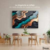 Cuadros Decorativos Canvas Revolution | Patrones Vibrantes | Montaje4