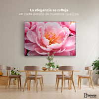 Cuadros Decorativos Canvas Revolution | Peonia Encanto | Montaje4