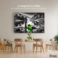 Cuadros Decorativos Canvas Revolution | Rumbo Del Agua | Montaje4