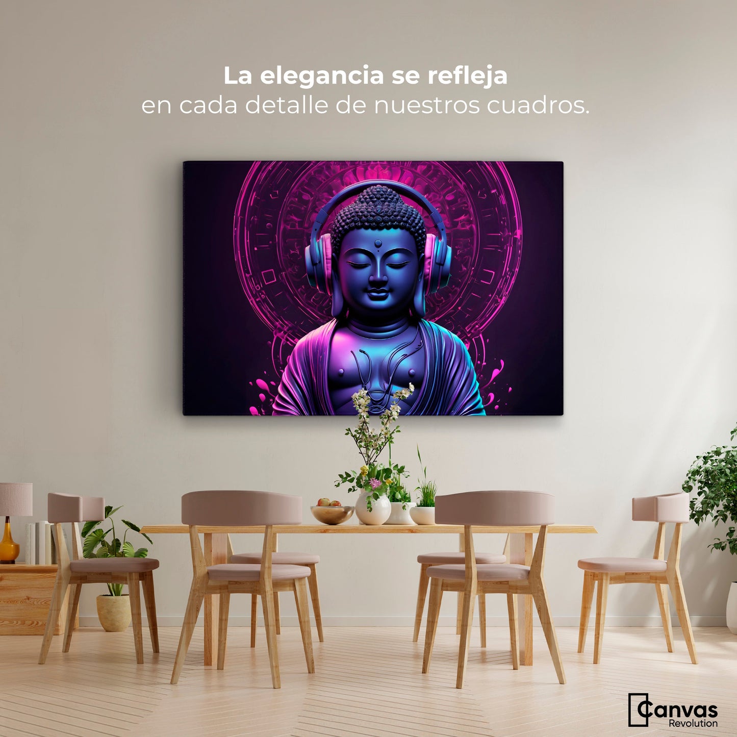 Cuadros Decorativos Canvas Revolution | Sonido Espiritual | Montaje4