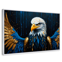 Cuadros Decorativos Canvas Revolution | Abrazo Majestuoso | Rectangular | Portada | Marco Blanco