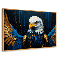 Cuadros Decorativos Canvas Revolution | Abrazo Majestuoso | Rectangular | Portada | Marco Madera