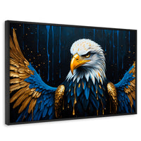 Cuadros Decorativos Canvas Revolution | Abrazo Majestuoso | Rectangular | Portada | Marco Negro