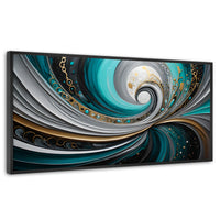 Cuadros Decorativos Canvas Revolution | Abstraccion Lunar | Panoramico | Portada