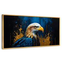 Cuadros Decorativos Canvas Revolution | Aguila Majestuosa | Panoramico | Portada | Marco Madera