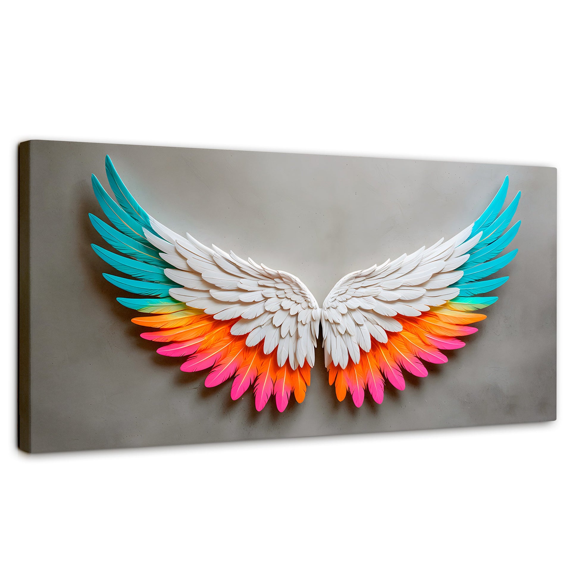 Cuadros Decorativos Canvas Revolution | Alas Angel Armonia | Panoramico | Portada | Marco SinMarco
