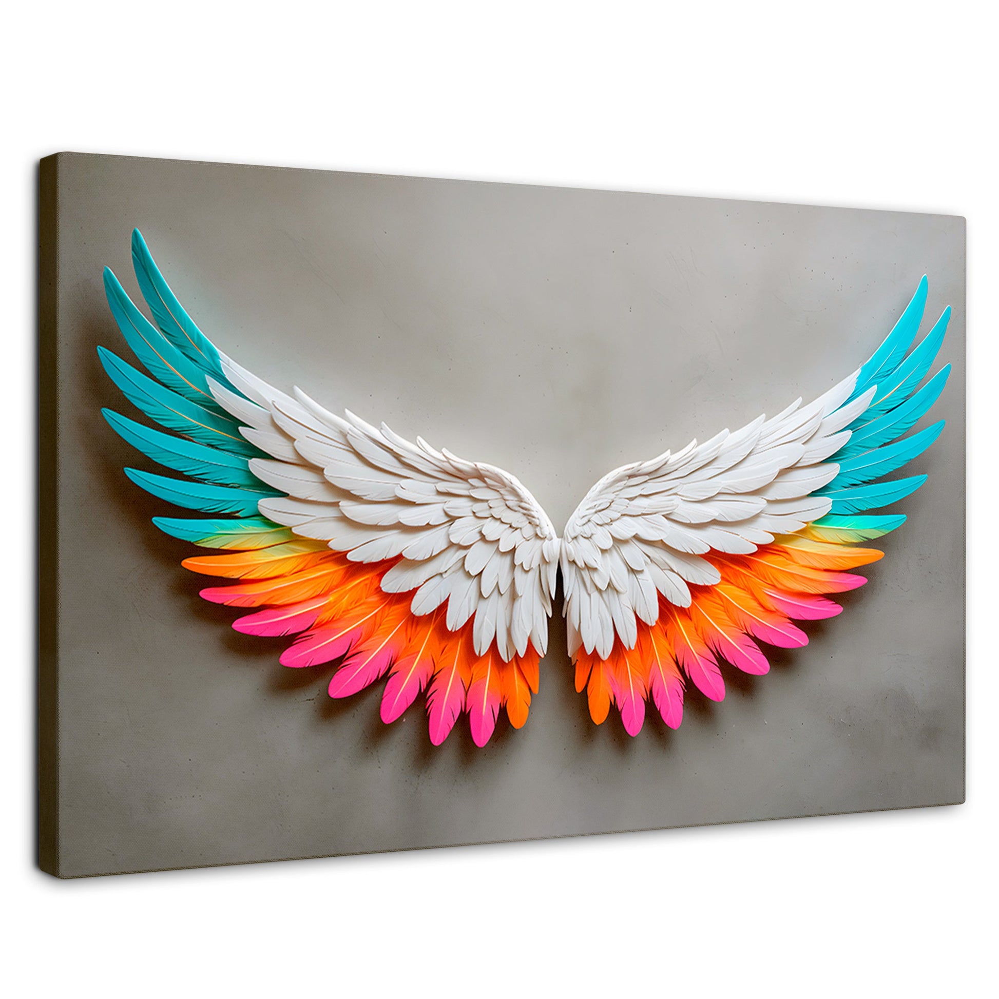 Cuadros Decorativos Canvas Revolution | Alas Angel Armonia | Rectangular | Portada | Marco SinMarco