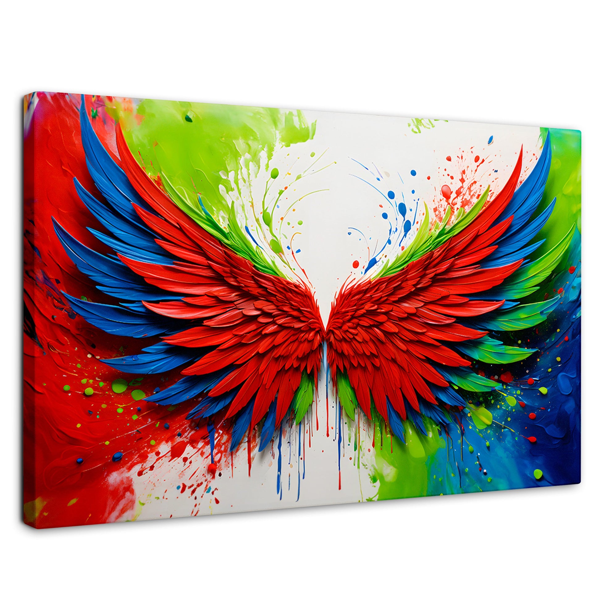 Cuadros Decorativos Canvas Revolution | Alas Angel Brillo | Rectangular | Portada | Marco SinMarco