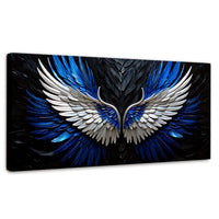 Cuadros Decorativos Canvas Revolution | Alas Angel Cosmico | Panoramico | Portada | Marco SinMarco