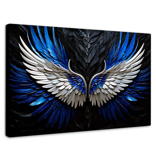 Cuadros Decorativos Canvas Revolution | Alas Angel Cosmico | Rectangular | Portada | Marco SinMarco