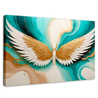 Cuadros Decorativos Canvas Revolution | Alas Angel Deco | Rectangular | Portada | Marco SinMarco