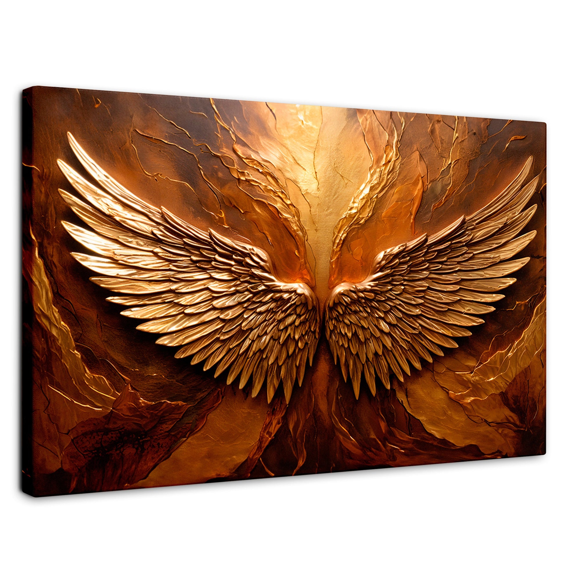 Cuadros Decorativos Canvas Revolution | Alas Angel Divino | Rectangular | Portada | Marco SinMarco