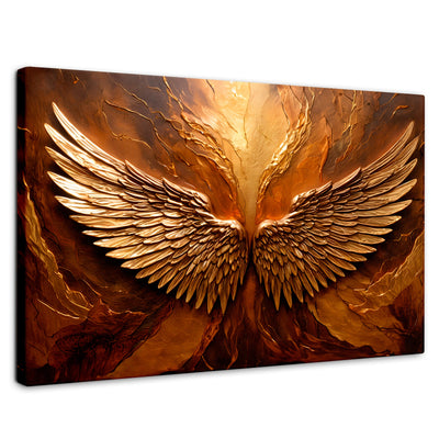 Cuadros Decorativos Canvas Revolution | Alas Angel Divino | Rectangular | Portada | Marco SinMarco