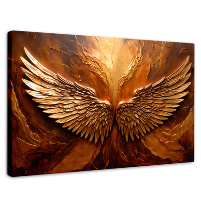 Cuadros Decorativos Canvas Revolution | Alas Angel Divino | Rectangular | Portada | Marco SinMarco