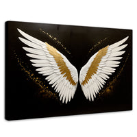 Cuadros Decorativos Canvas Revolution | Alas Angel Eleganza | Rectangular | Portada | Marco SinMarco