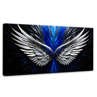 Cuadros Decorativos Canvas Revolution | Alas Angel Energia | Panoramico | Portada | Marco SinMarco