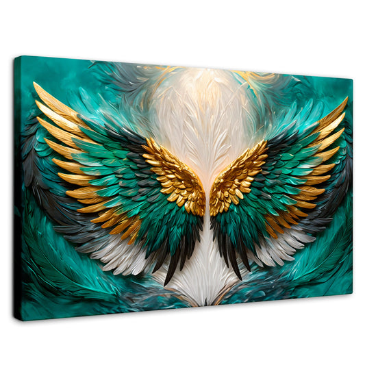 Cuadros Decorativos Canvas Revolution | Alas Angel Eternas | Rectangular | Portada | Marco SinMarco