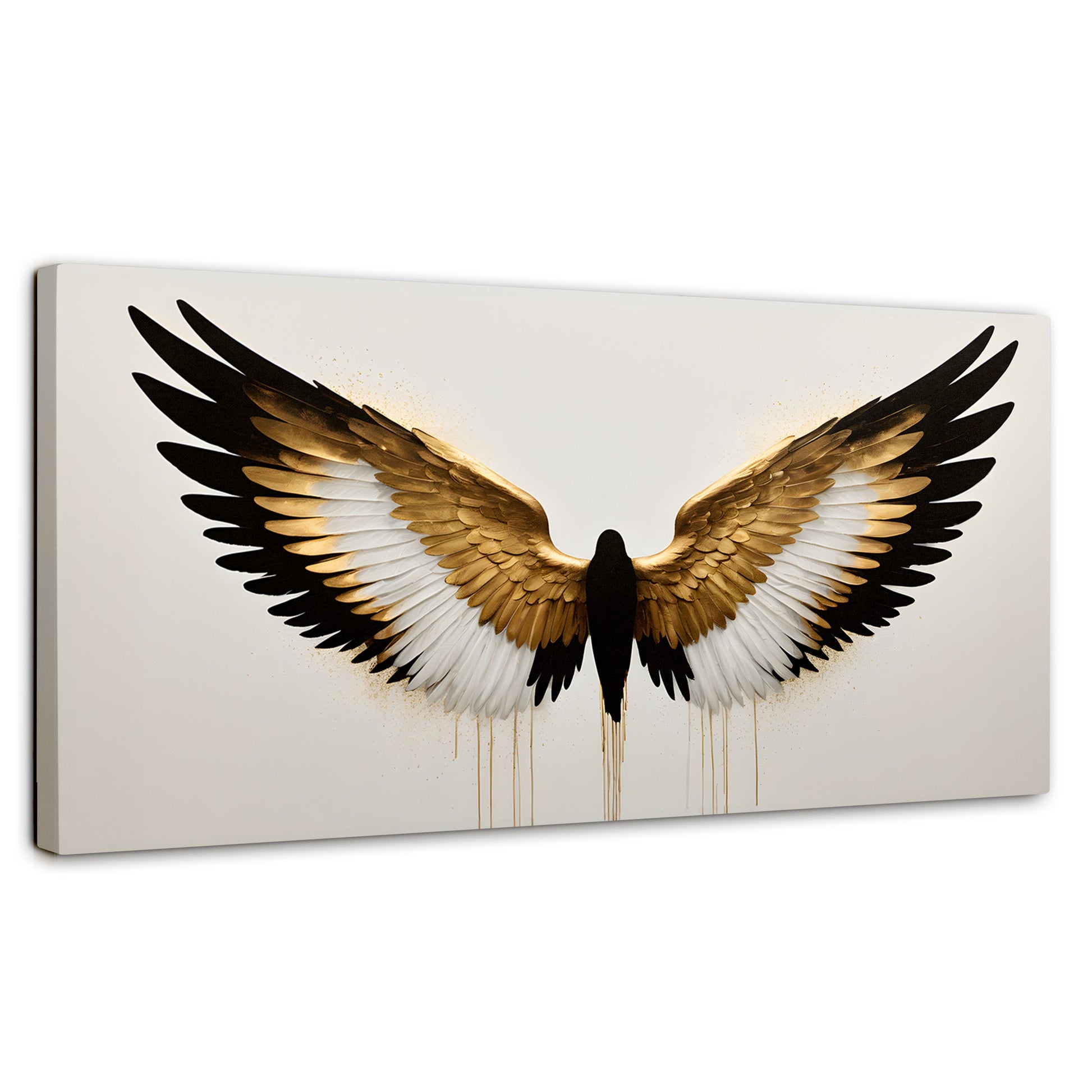 Cuadros Decorativos Canvas Revolution | Alas Angel Fusion | Panoramico | Portada | Marco SinMarco