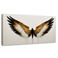 Cuadros Decorativos Canvas Revolution | Alas Angel Fusion | Panoramico | Portada | Marco SinMarco