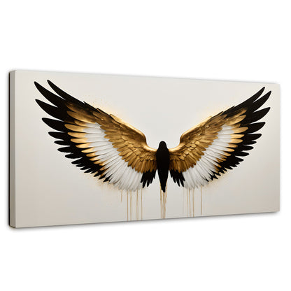 Cuadros Decorativos Canvas Revolution | Alas Angel Fusion | Panoramico | Portada | Marco SinMarco