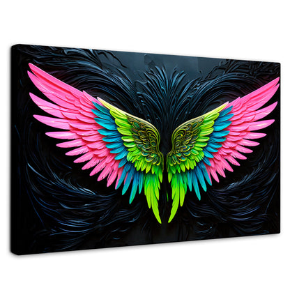 Cuadros Decorativos Canvas Revolution | Alas Angel Lucido | Rectangular | Portada | Marco SinMarco