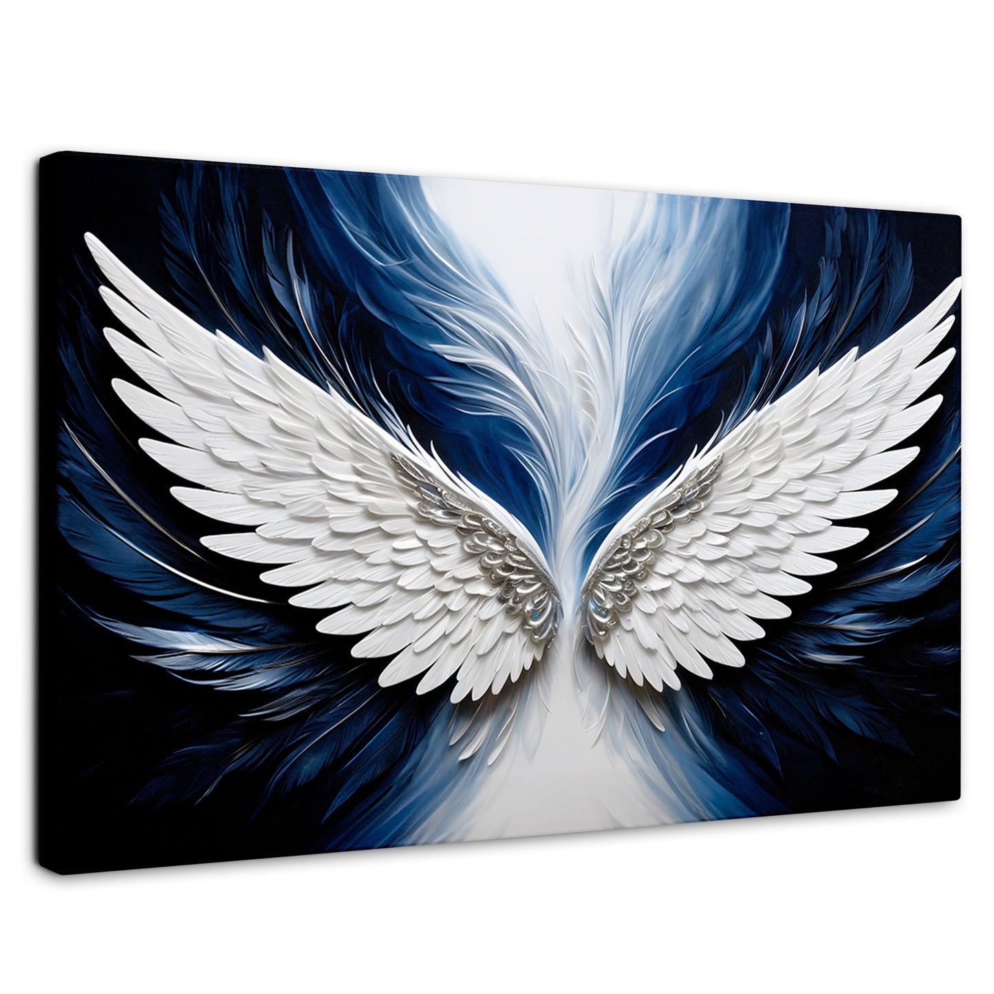 Cuadros Decorativos Canvas Revolution | Alas Angel Marina | Rectangular | Portada | Marco SinMarco