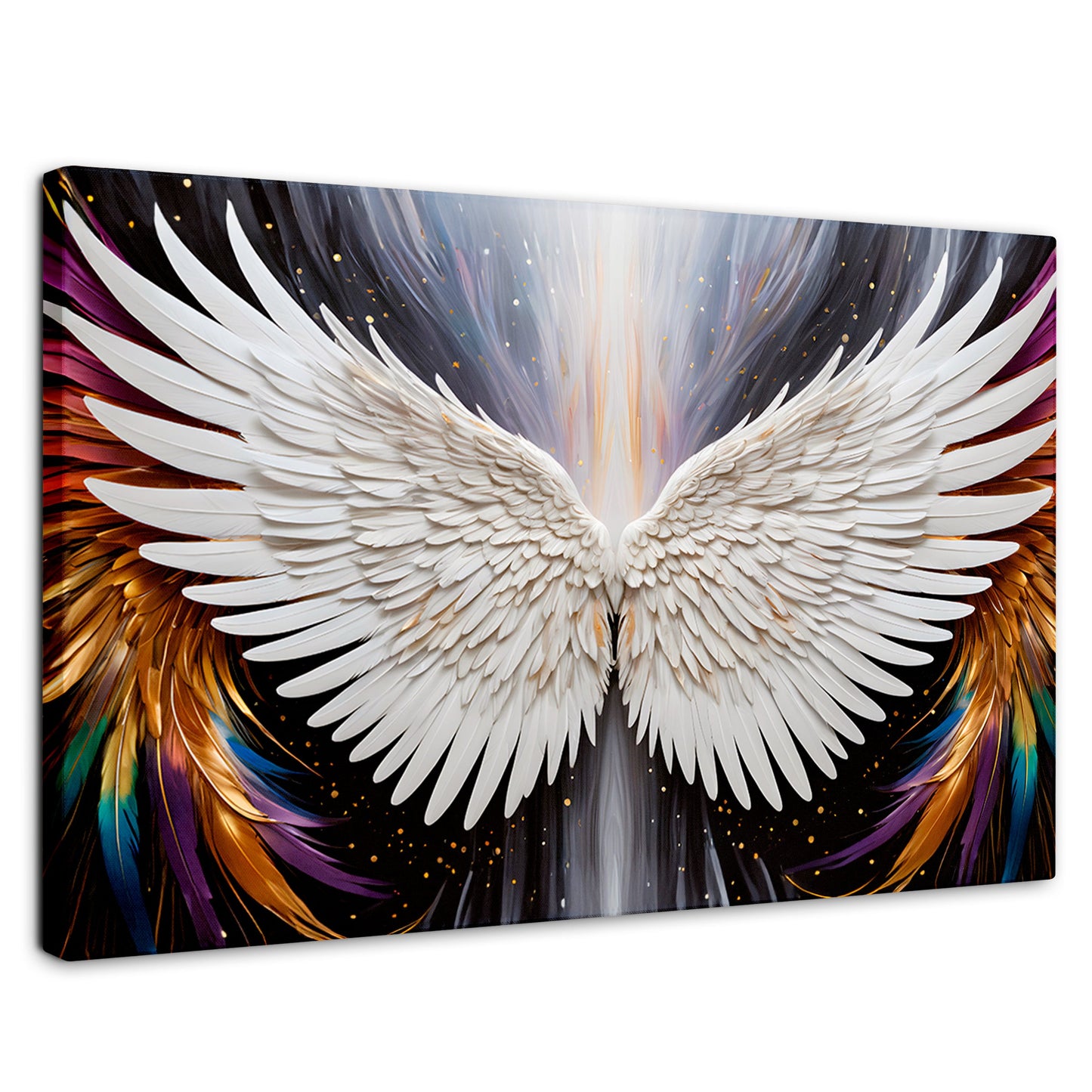 Cuadros Decorativos Canvas Revolution | Alas Angel Mistico | Rectangular | Portada | Marco SinMarco