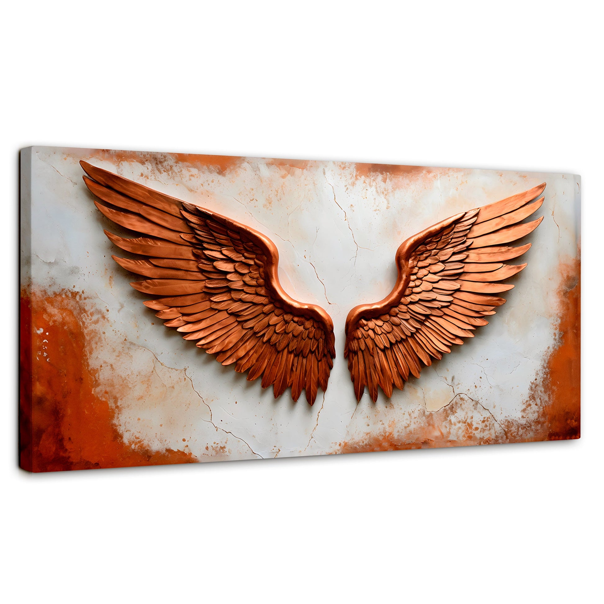 Cuadros Decorativos Canvas Revolution | Alas Angel Sublime | Panoramico | Portada | Marco SinMarco