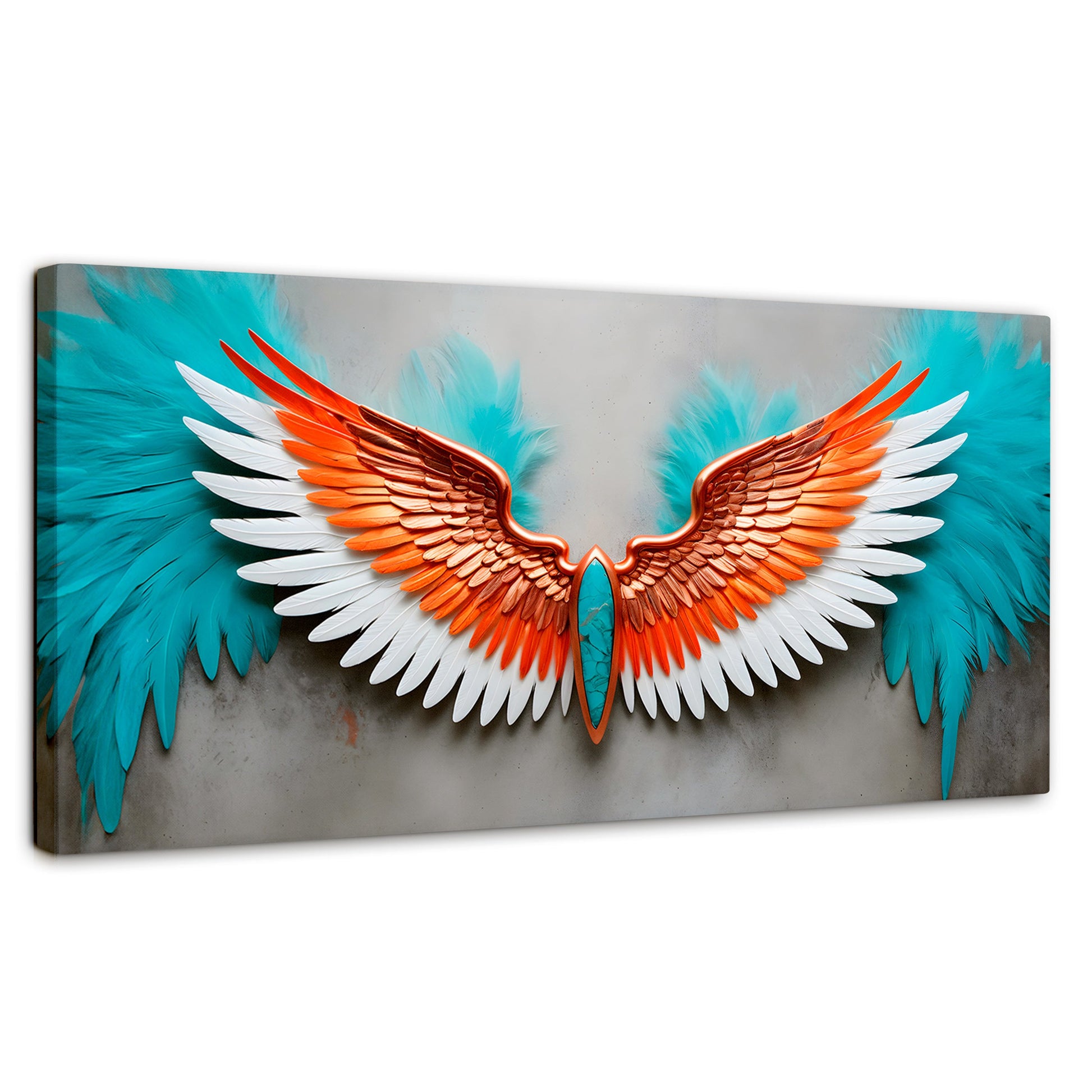 Cuadros Decorativos Canvas Revolution | Alas Angel Suenos | Panoramico | Portada | Marco SinMarco