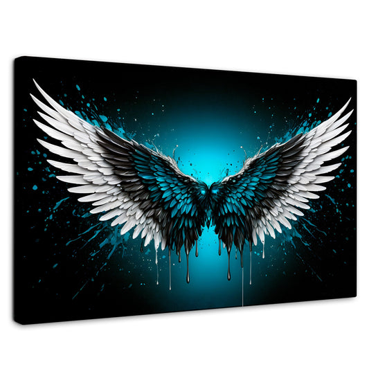 Cuadros Decorativos Canvas Revolution | Alas Angel Vuelo | Rectangular | Portada | Marco SinMarco