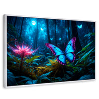 Cuadros Decorativos Canvas Revolution | Alas Brillantes | Rectangular | Portada | Marco Blanco