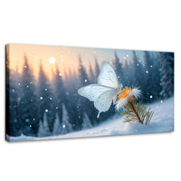 Cuadros Decorativos Canvas Revolution | Alas De Nieve | Panoramico | Portada | Marco SinMarco