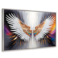 Cuadros Decorativos Canvas Revolution | Alas De Sueno | Rectangular | Portada | Marco Plateado